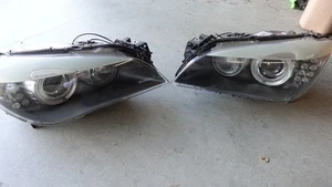 2009-2012 BMW 750i F01 F02 Xenon Adaptive AFS Headlight Set Complete Genuine OEM - Picture 1 of 8