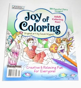 Joy Of Coloring Original Art by Susan Wygant (Paperback) LN* - Bild 1 von 6