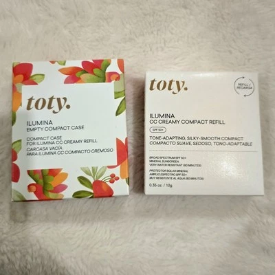 toty. Ilumina CC Creamy FPS 50 Estuche Compacto y Recarga - 2N Sellado Foto 1 de 4