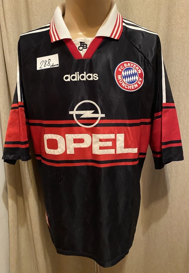 FC Bayern München Original Adidas Heim Trikot 1997-1999 "OPEL" Gr.L - Bild 1 von 4