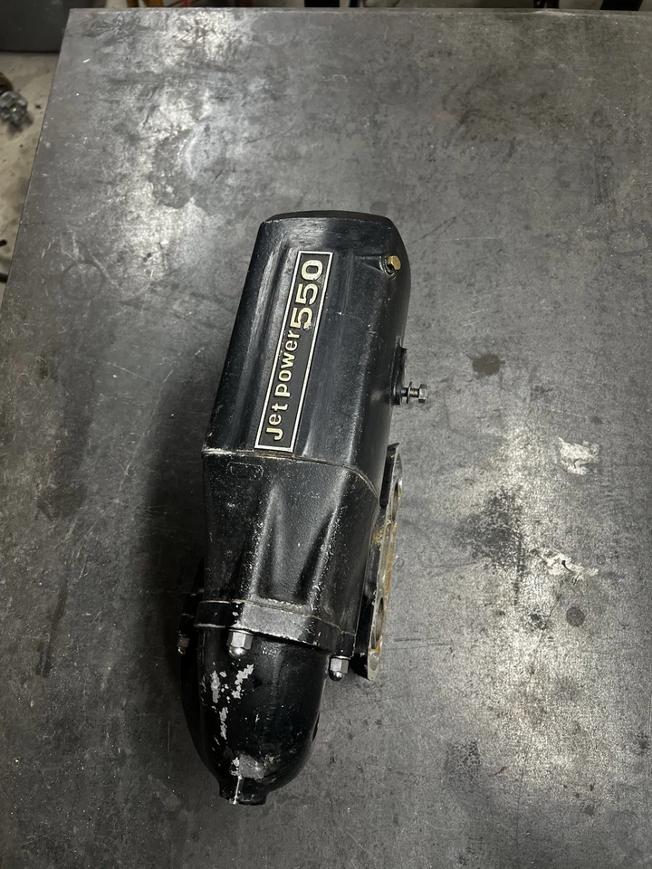 Kawasaki Jet Ski 550 SX JS550 1990 SILENCIADOR TUBO DE ESCAPE SILENCIADOR CAJA DE PAN Foto 1 de 4