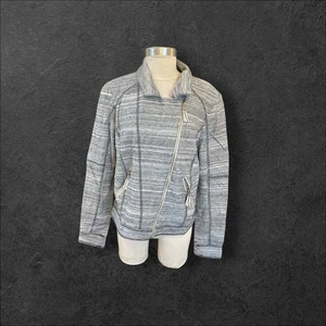 Anthropologie Knit Top Full Zip Style Damen XL Kurzmantel Langarm - Bild 1 von 4