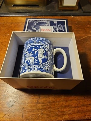 Spode Blue Room Greek Pattern 0.25ltr Mug Ceramic - Image 1 of 4