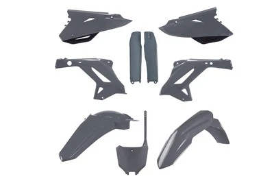 Polisport Grey Restyled Plastic Kit fits 02-07 CR125, CR250 Foto 1 de 3