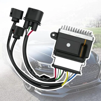 Radiator Control Fan Module For Audi Q3 Q5 A5 A6 A7 2009-2016, 8K0959501G/A/C - Image 1 of 4
