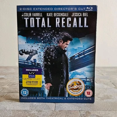 Total Recall (Blu-ray, 2012) Colin Farrell Kate Beckinsale Jessica Biel  - Image 1 of 4