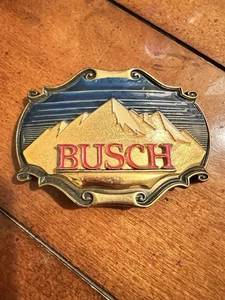 Seltene Design Vintage 1980 Busch Gürtelschnalle von Raintree Top Zustand! - Bild 1 von 5