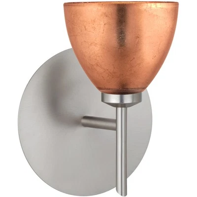 Besa Lighting 1SW-1758CF-SN Divi Wall Sconce Satin Nickel - Image 1 of 2