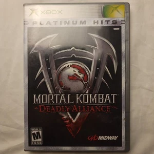 Mortal Kombat: Deadly Alliance Platinum Hits (Microsoft Xbox, 2003) Complete - Picture 1 of 4
