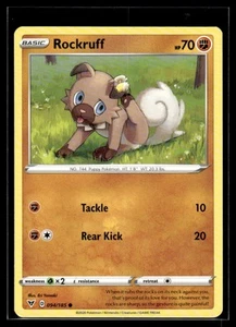 2020 Sword & Shield - Vivid Voltage Rockruff Basic/Common #94 - Picture 1 of 2