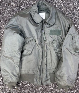 USAF Cold Weather Flyer's CWU-45/P Pilot Bomber Flight Jacket Small 100% Aramid - Picture 1 of 4