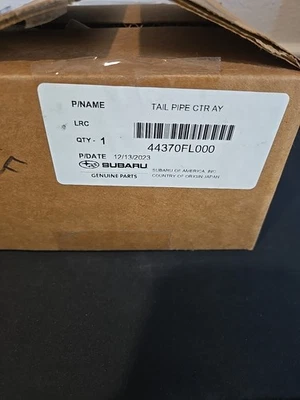 Subaru 44370FL000 Genuine OEM Subaru New Tailpipe Extension - Brand New - Image 1 of 3