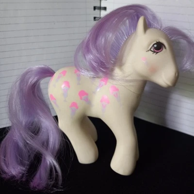 Juego My Little Pony Scoops 1987 G1 Vintage Hasbro from the Sweet Shoppe Foto 1 de 4