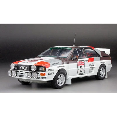 AUDI QUATTRO A2 N.5 RALLY SANREMO 1983 H.MIKKOLA 1:18 Sunstar Auto Rally Modelli - Immagine 1 di 2