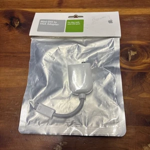 Apple Video Adapter Mini-DVI to VGA M9320G/A - White - Picture 1 of 1