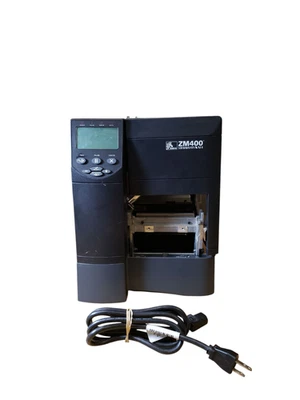 Zebra ZM400 ZM42Z-2001-4100D Parallel USB Thermal Label Printer | tested working - Image 1 of 4