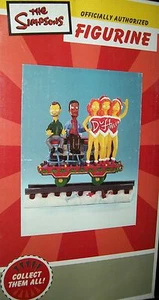 The Simpsons Train Piece Figurine Lenny Carl Duff Girls Figure Xmas Collectible - Picture 1 of 1