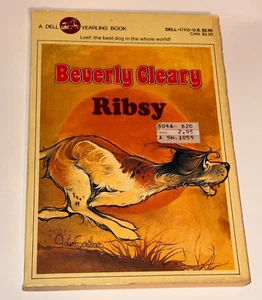 Ribsy By Beverly Cleary Book 7th Ed Dell 1985 Lost Best Dog In The Whole World - Imagen 1 de 5