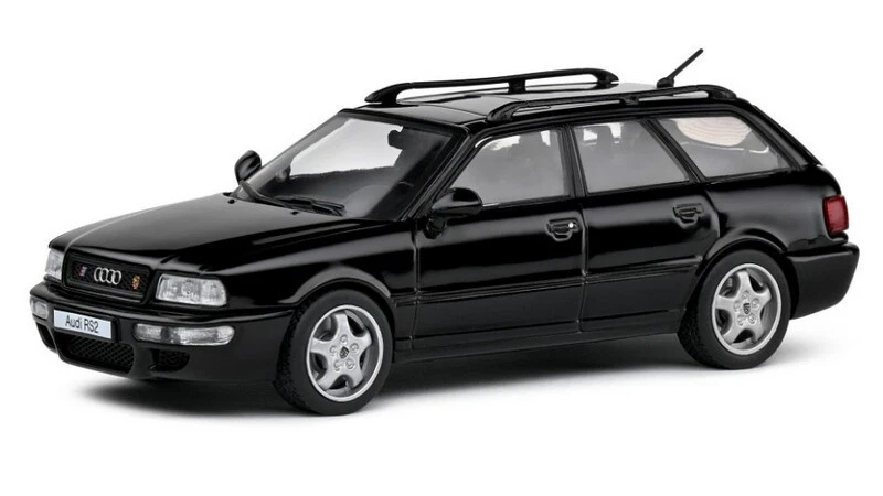 Audi A4 RS2 Avant 1995 Black 1:43 SOLIDO 4310103 - Immagine 1 di 1