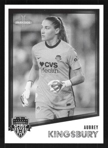 2023 Parkside NWSL #30 Aubrey Kingsbury Black & White Parallel 