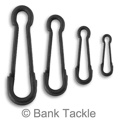 Eslabones rápidos clips de cambio rápido terminal de pesca de carpa abordaje enlace Kwik enlace giratorio Foto 1 de 2