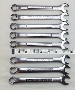 (1) Craftsman 16 mm Kombination 6 Punkt Schraubenschlüssel VA 42873 HERGESTELLT IN DEN USA NEUER ALTER BESTAND - Bild 1 von 10