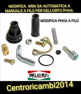 MODIFICA  ARIA DA AUTOMATICA A MANUALE A FILO PER DELL'ORTO PHVA MALAGUTI F12  - Foto 1 di 1