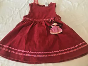 NWT peruvian doll toy gymboree jumper dress 12-18 mos Holidays xmas thanksgiving - Bild 1 von 6