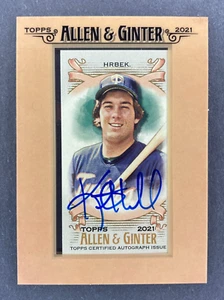 2021 Topps Allen & Ginter Mini #FMA-KHR Kent Hrbek AUTOGRAPH (Minnesota Twins) - Picture 1 of 2