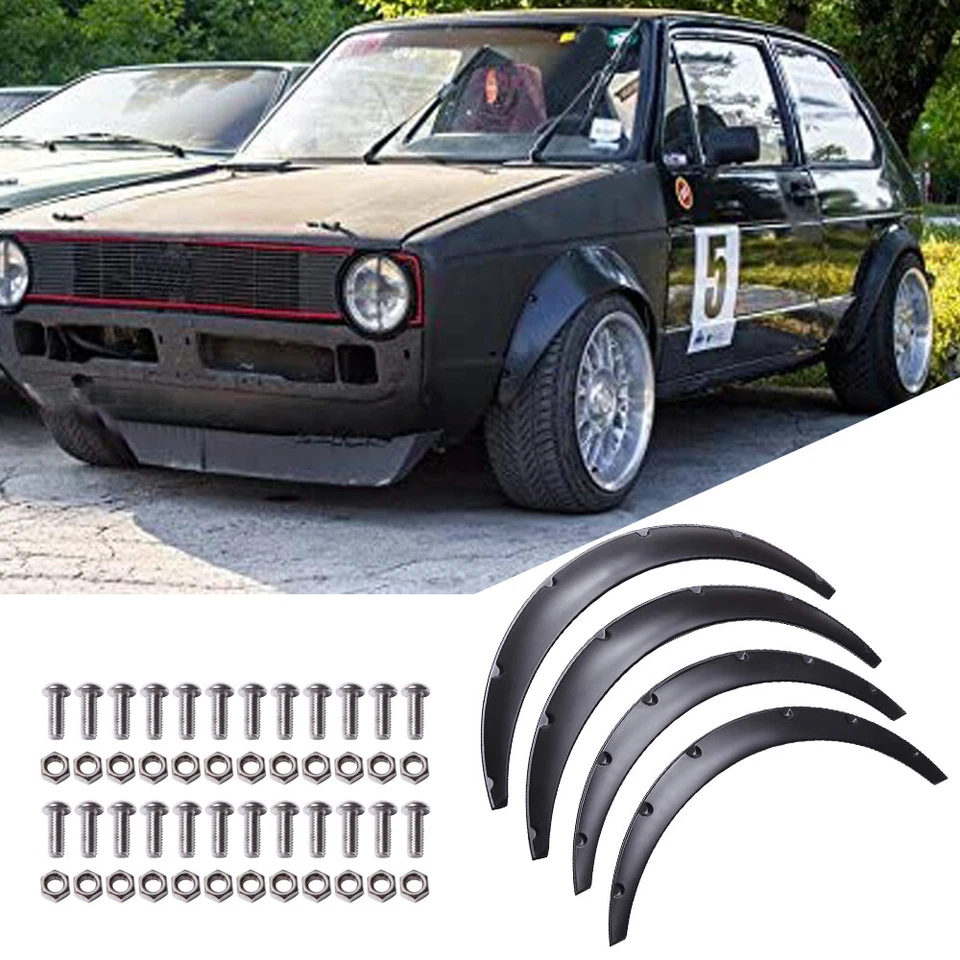 Auto Kotflügel Radlauf Verbreiterung für VW VOLKSWAGEN POLO JETTA GOLF Universal - Bild 1 von 4