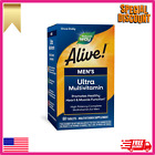 Alive! Men'S Daily Ultra Multivitamin, High Potency Formula, Promotes Healthy He