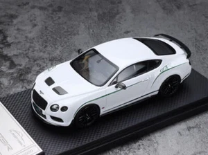 Coche fundido a presión de aleación casi real 1/43 modelo Bentley Continental GT3 4 colores - Imagen 1 de 24