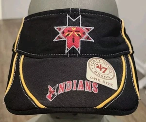 Indianapolis Indians Minor League MiLB Sun Visor Hat 47 Forty Seven Brand - New - Picture 1 of 11