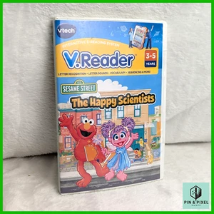 VTECH: V-Reader Happy Scientists Elmo Sesame Street, New & Sealed - Picture 1 of 3