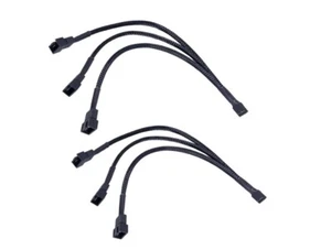 3 Way 4 Pin PWM Fan Splitter Cable,12 inch PC Fan Extension Cable, CA PWM Fan Ex - Picture 1 of 7