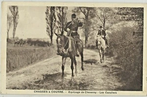 C.P.A / THÈME / CHASSES DIVERS / ÉQUIPAGE DE CHEVERNY LES CAVALIERS - Imagen 1 de 1