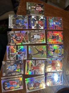(16) 2023-24 PANINI SELECT PREMIER LEAGUE PURPLE RED BLUE Silver PRIZM LOT - Picture 1 of 17