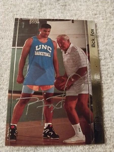 1992 RICK FOX VIDEO CONCEPTS AUTOGRAPHED AUTO NBA CARD /5000 UNC TAR HEELS - Picture 1 of 2
