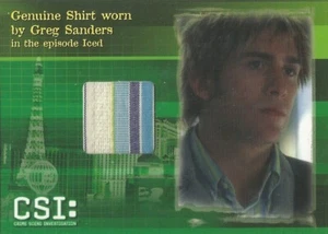 Tarjeta de Disfraz CSI Serie 3 - C1 "Camisa Greg Sanders" - Imagen 1 de 1