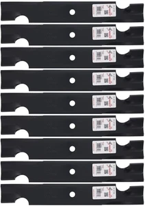 9 Rotary® 6790 Mower Blades for Dixie Chopper® 113579 Toro® Bunton® 32" 50" Deck - Picture 1 of 7