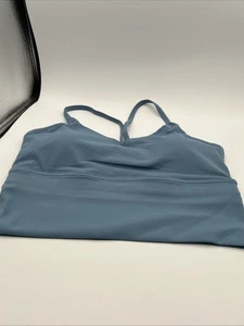 High Neck Sports Bra for Women Longline Full Coverage Sports Bras Size M - Picture 1 of 7