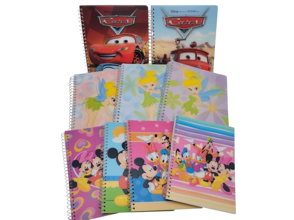 Cuadernos de diario espiral Disney (lote de 6) Foto 1 de 1