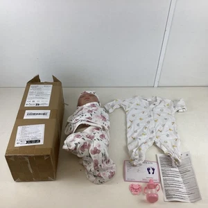 BZDoll Bonnie Brown 2020 Reborn Style Sleeping Baby Doll + Accessories(T4) S#554 - Imagen 1 de 21
