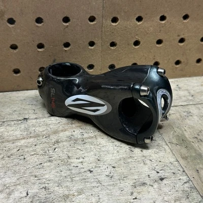 Zipp SL145 Carbon Road Mountain Stem 80mm, 31.8, 12.5 degree Light Bike 1 1/8" - Image 1 of 4