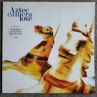 AZTEC CAMERA - LOVE 1987 1st Press LP ALBUM, Vinyl Is In NM Condition Free P&P  - Image 1 of 4