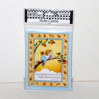 Mary Engelbreit set of 8 Cards and Envelopes blank Mark Twain children - Image 1 of 4