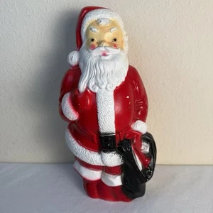 Vintage 1968 Empire Santa Blasform 13" groß USA Blasform Weihnachten * ohne Licht - Bild 1 von 14