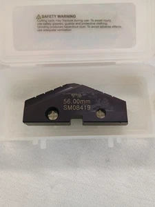 YGI Spade Drill Insert #4 SM08419 56mm dia Cobalt TiAN S.HSS T-15 - Picture 1 of 3