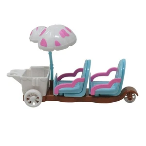 Twoziez Puppen Eiscreme Standwagen 5" lang für Teile oder Ersatz #M-3 - Bild 1 von 9