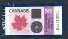 Canada | Nova Scotia NS CANNABIS 2018 Marijuana Pot Duty Paid Revenue on Piece